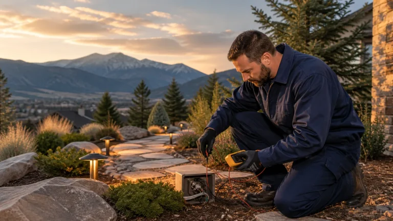 Troubleshoot Outdoor Lighting in Colorado Springs: When to Call an Electrician